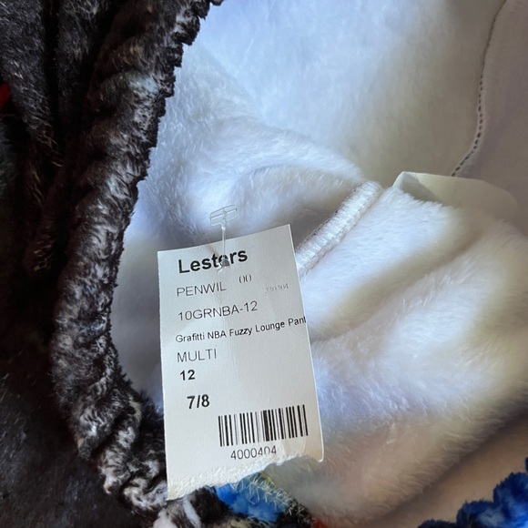 NBA boys fuzzy lounge pants - Picture 5 of 5